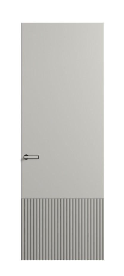 Межкомнатная дверь Вельвет АКП 8202 Матовый серый. Цена 73990  | Volhovec