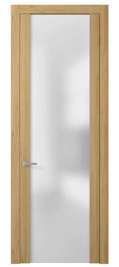 Межкомнатная дверь Planum 4114 Солнечный вяз Сатинированное стекло. Цена 38640 #CURRENCY# | Volhovec