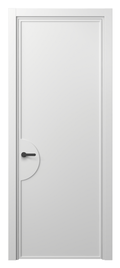 Межкомнатная дверь Фрэйм 8604 Матовый белоснежный  Цена 57640 ₽ | Volhovec