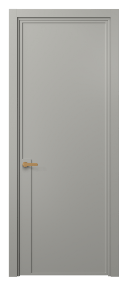 Межкомнатная дверь Фрэйм 8603 Матовый нейтральный серый  Цена 57640 ₽ | Volhovec