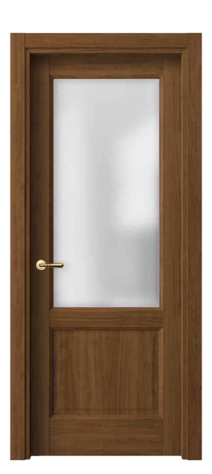 Межкомнатная дверь Галант 1422 Лесной орех Сатинированное стекло Цена 38220 ₽ | Volhovec