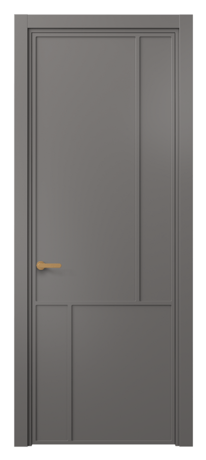 Межкомнатная дверь Фрэйм 8606 Матовый классический серый  Цена 57640 ₽ | Volhovec