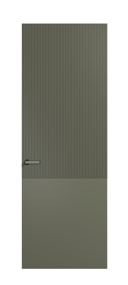 Дверь межкомнатная Velvet АКП 8205 Матовый оливковый тёмный. Скрытый короб Черный Цена 70020 . Фабрика дверей Волховец 8 (800) 551 43 19 Межкомнатная дверь Velvet АКП 8205 Матовый оливковый тёмный. Цена 70020  | Volhovec