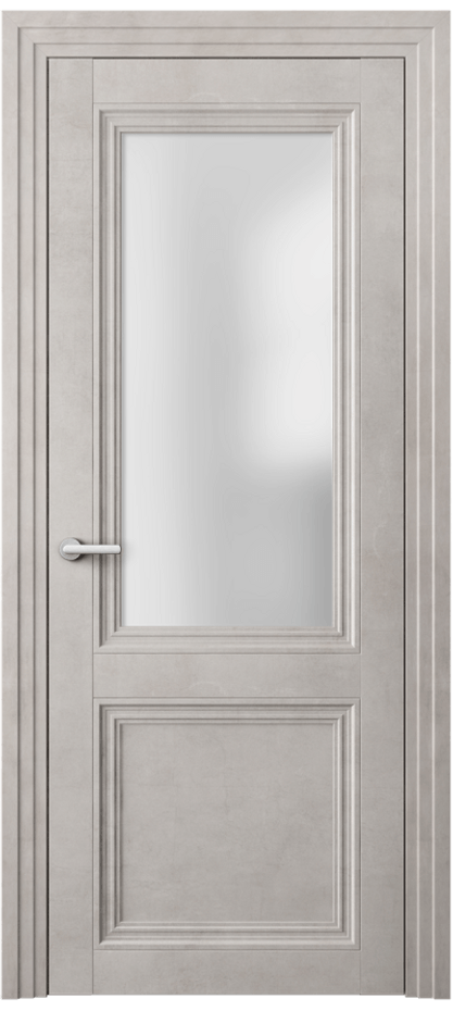 Дверь межкомнатная Центро 2524 Леон серебро Сатинированное стекло Каскадный наличник ЛСЕ Цена 59510 ₽ Наличники уже входят в базовый комплект. Фабрика дверей Волховец 8 (800) 551 43 19 Межкомнатная дверь Центро 2524 Леон серебро Сатинированное стекло Цена 59510 ₽ | Volhovec