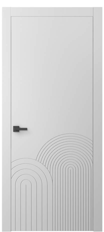 Межкомнатная дверь Линия АКП 8059 Матовый белоснежный  Цена 66470 ₽ | Volhovec