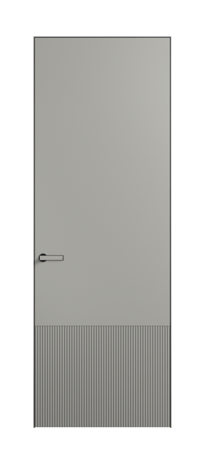 Дверь межкомнатная Velvet АКП 8202 Матовый нейтральный серый. Скрытый короб Черный Цена 70020 . Фабрика дверей Волховец 8 (800) 551 43 19 Межкомнатная дверь Velvet АКП 8202 Матовый нейтральный серый. Цена 70020  | Volhovec