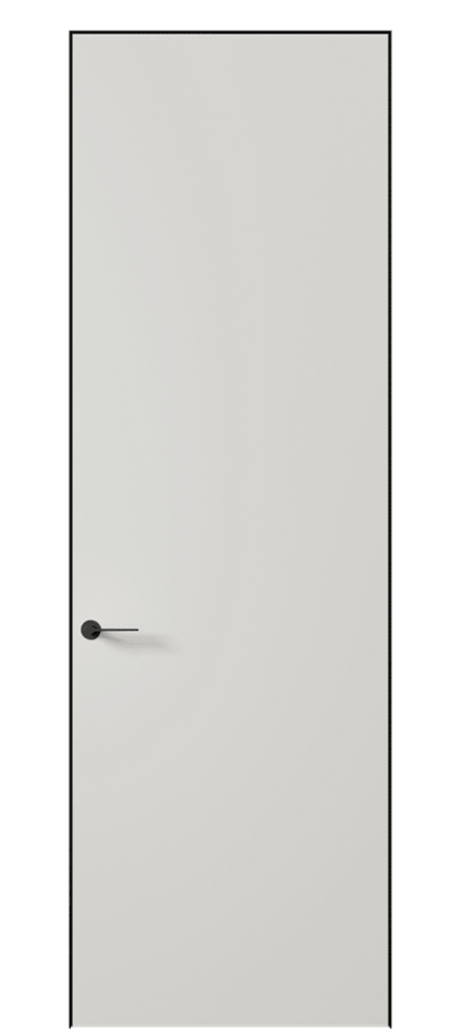 Дверь межкомнатная Planum Pro АКП 0010 Матовый серый  Скрытый короб Черный Цена 54489 ₽ Cкрытый короб уже входит в комплект. Фабрика дверей Волховец 8 (800) 551 43 19 Межкомнатная дверь Planum Pro АКП 0010 Матовый серый  Цена 54489 ₽ | Volhovec