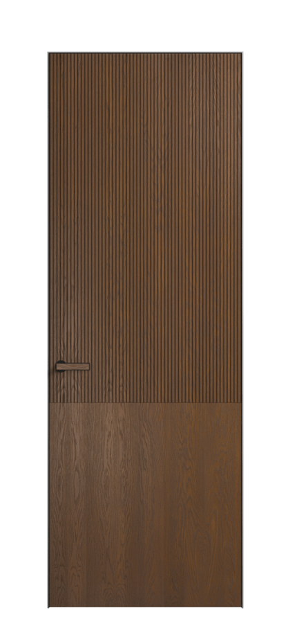 Дверь межкомнатная Вельвет 8205 Дуб каштановый матовый. Скрытый короб Черный Цена 144030 . Фабрика дверей Волховец 8 (800) 551 43 19 Межкомнатная дверь Вельвет 8205 Дуб каштановый матовый. Цена 144030 | Volhovec