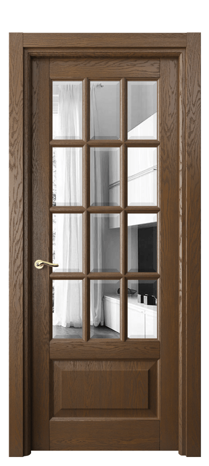 Дверь межкомнатная Лигнум 0728 Дуб королевский брашированный Двустороннее зеркало с фацетом, триплекс Гладкий наличник ДКР.Б Цена 187950 ₽ Наличники уже входят в базовый комплект. Фабрика дверей Волховец 8 (800) 551 43 19 Межкомнатная дверь Лигнум 0728 Дуб королевский брашированный Двустороннее зеркало с фацетом, триплекс Цена 187950 ₽ | Volhovec