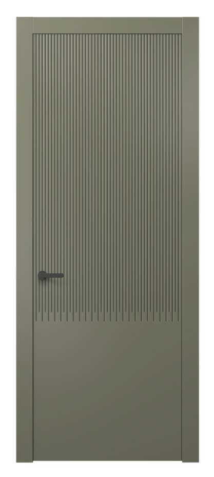 Межкомнатная дверь Дюна АКП 8627 Матовый оливковый тёмный  Цена 56180 ₽ | Volhovec