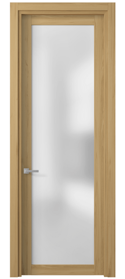 Межкомнатная дверь Planum 2102 Солнечный вяз Сатинированное стекло Цена 35910 ₽ | Volhovec