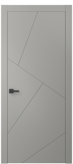 Дверь межкомнатная АКП 8058 МНСР Матовый нейтральный серый. Цвет Матовый нейтральный серый. Материал Гладкая эмаль. Коллекция Линия. Картинка.
