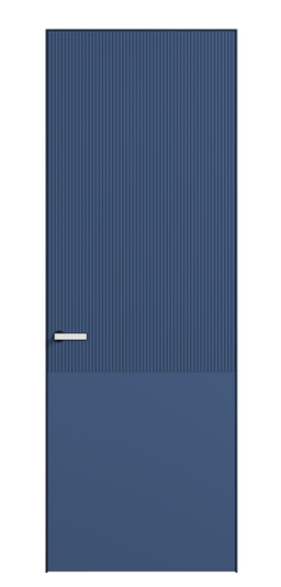 Дверь межкомнатная 8205 Отдалённо-синий RAL 5023. Цвет RAL Отдалённо-синий RAL 5023. Материал Гладкая эмаль. Коллекция Вельвет. Картинка.