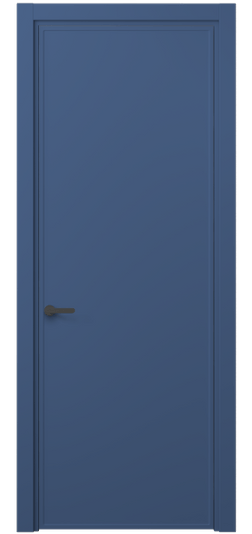 Дверь межкомнатная 8601 Отдалённо-синий RAL 5023. Цвет RAL Отдалённо-синий RAL 5023. Материал Гладкая эмаль. Коллекция Фрэйм. Картинка.