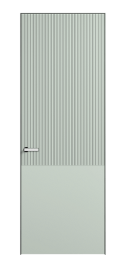 Дверь межкомнатная 8205 NCS S 1005-B80G. Цвет NCS NCS S 1005-B80G. Материал Гладкая эмаль. Коллекция Вельвет. Картинка.