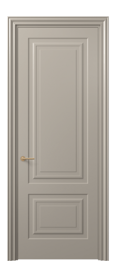 Дверь межкомнатная 8451 МБСК. Цвет Матовый бисквитный. Материал Гладкая эмаль. Коллекция Маскот. Картинка.