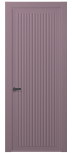 Дверь межкомнатная 8642 Пастельно-фиолетовый RAL 4009. Цвет RAL Пастельно-фиолетовый RAL 4009. Материал Гладкая эмаль. Коллекция Альба. Картинка.