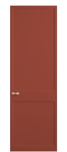 Дверь межкомнатная 7521 NCS S 3040-Y80R. Цвет NCS NCS S 3040-Y80R. Материал Гладкая эмаль. Коллекция Софтформ. Картинка.