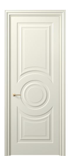 Дверь межкомнатная 8461 ММБ. Цвет Матовый молочно-белый. Материал Гладкая эмаль. Коллекция Маскот. Картинка.