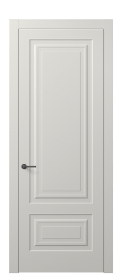 Дверь межкомнатная 8441 МТСР. Цвет Матовый тёплый серый. Материал Гладкая эмаль. Коллекция Mascot. Картинка.