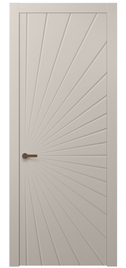 Дверь межкомнатная АКП 8649 МСБЖ. Цвет Матовый светло-бежевый. Материал Гладкая эмаль. Коллекция Альба. Картинка.