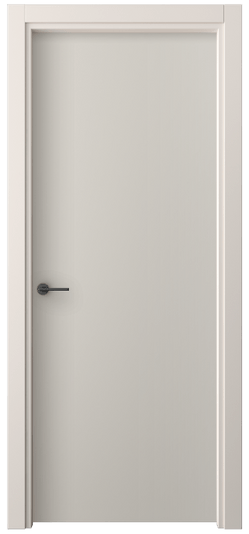 Дверь межкомнатная 0010 ПЭСС. Цвет ПЭТ светло-серый. Материал ПЭТ. Коллекция Freedom. Картинка.