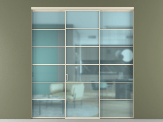 Алюминевая перегородка vn1+2_04_ Алюминий бежево-серый Сатинированное голубое стекло, триплекс, 6мм. Цвет Алюминий бежево-серый. Материал Алюминий в эмали. Коллекция Перегородка Формато внутри проёма 3 створки. Фото. Алюминевая перегородка vn1+2_04_ Алюминий бежево-серый Сатинированное голубое стекло, триплекс, 6мм. Цвет Алюминий бежево-серый. Материал Алюминий в эмали. Коллекция Перегородка Формато внутри проёма 3 створки. Картинка.