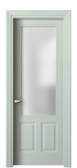 Дверь межкомнатная 8522 NCS S 1005-B80G САТ. Цвет NCS NCS S 1005-B80G. Материал Гладкая эмаль. Коллекция Эссе. Картинка.