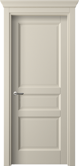 Дверь межкомнатная 1431 ПЭСБ. Цвет ПЭТ светло-бежевый. Материал ПЭТ. Коллекция Галант. Картинка.