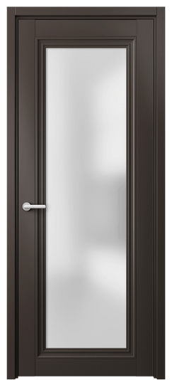 Межкомнатная дверь 2502 МАН САТ. Цвет Матовый антрацит. Материал Гладкая эмаль. Коллекция Centro. Фото. Дверь межкомнатная 2502 МАН САТ. Цвет Матовый антрацит. Материал Гладкая эмаль. Коллекция Centro. Картинка.