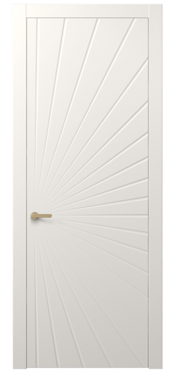 Дверь межкомнатная АКП 8649 МПБЛ. Цвет Матовый пудровый белый. Материал Гладкая эмаль. Коллекция Альба. Картинка.