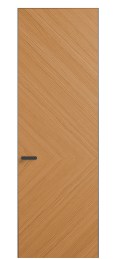 Дверь межкомнатная 0202 ДМНМР Дуб миндальный матовый. Цвет Дуб миндальный матовый рифт. Материал Радиальный шпон НатурВуд. Коллекция Рифт. Картинка.