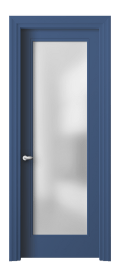 Дверь межкомнатная 8502 Отдалённо-синий RAL 5023 САТ. Цвет RAL Отдалённо-синий RAL 5023. Материал Гладкая эмаль. Коллекция Эссе. Картинка.