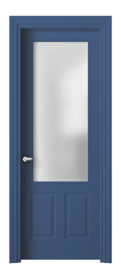 Дверь межкомнатная 8522 Отдалённо-синий RAL 5023 САТ. Цвет RAL Отдалённо-синий RAL 5023. Материал Гладкая эмаль. Коллекция Эссе. Картинка.