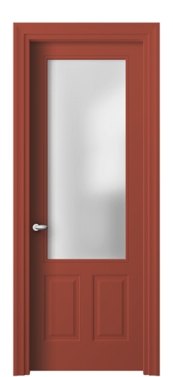 Дверь межкомнатная 8522 NCS S 3040-Y80R САТ. Цвет NCS NCS S 3040-Y80R. Материал Гладкая эмаль. Коллекция Эссе. Картинка.